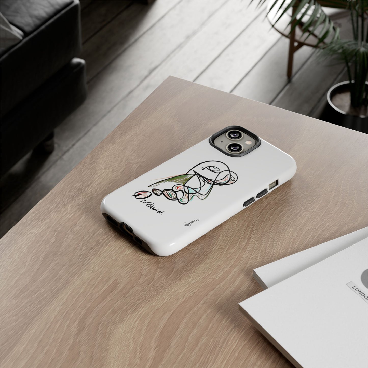 Mr. Penguin Phone Case