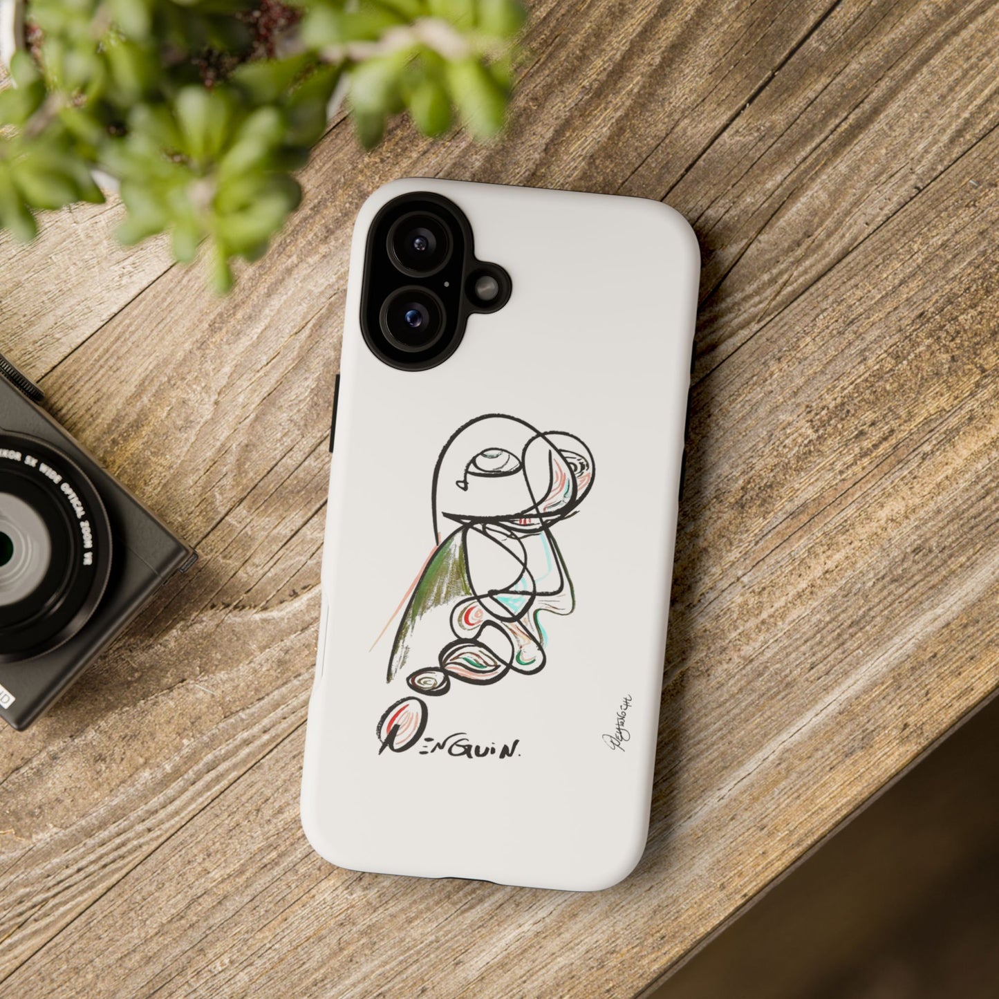 Mr. Penguin Phone Case