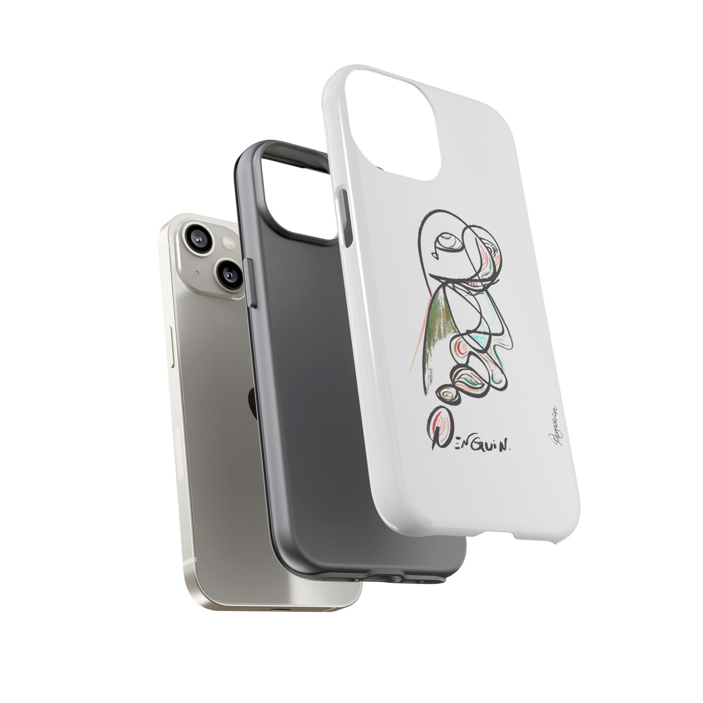 Mr. Penguin Phone Case