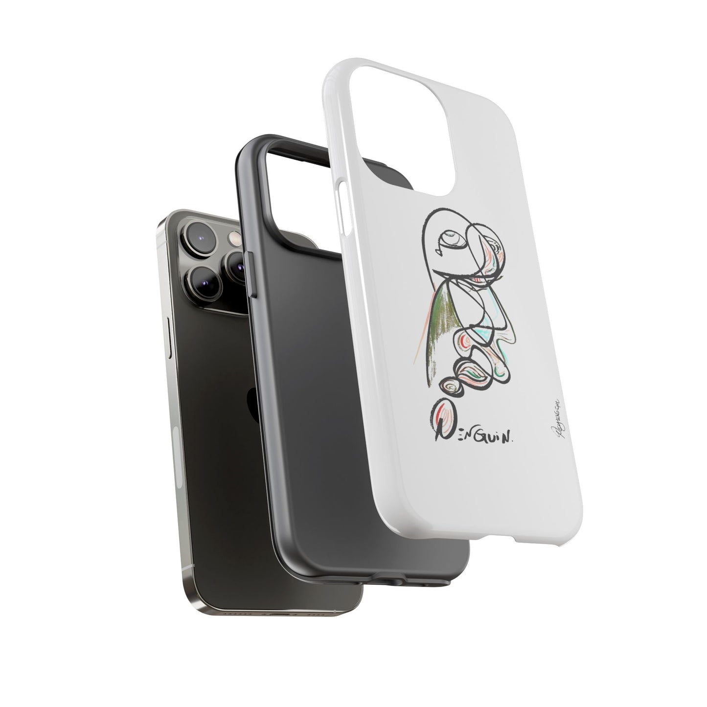 Mr. Penguin Phone Case
